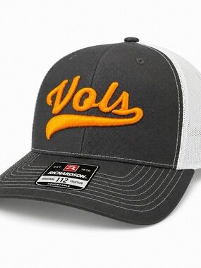 Tennessee Vols Football Richardson 112 Mesh Snapback Puff Embroidered Cap Hat